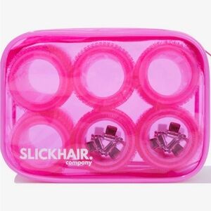 Slickhair Pink Hair Roller Set